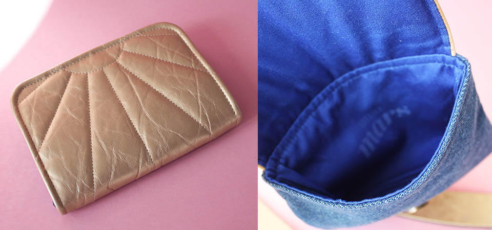 Quilted leather pouch tutorial