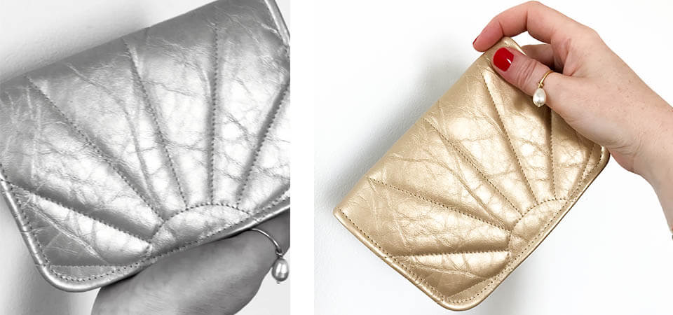 Quilted leather pouch tutorial