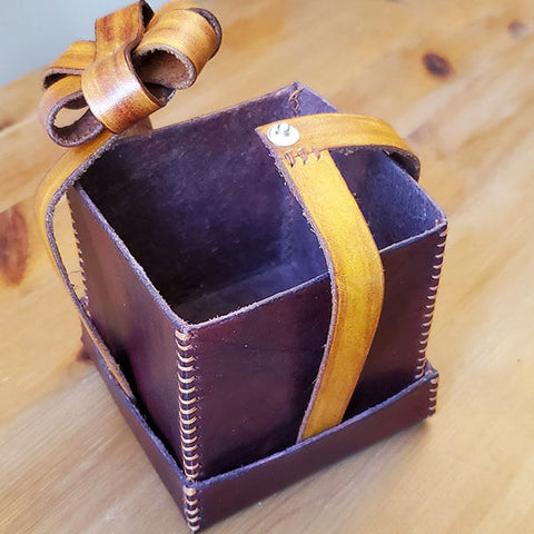 diy leather gift