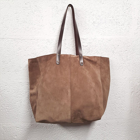 complete leather tote bag kit