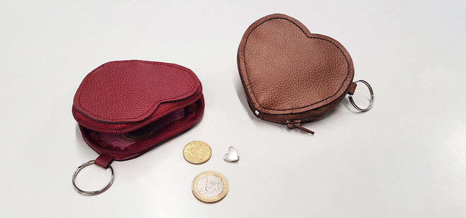 leather heart wallet tutorial