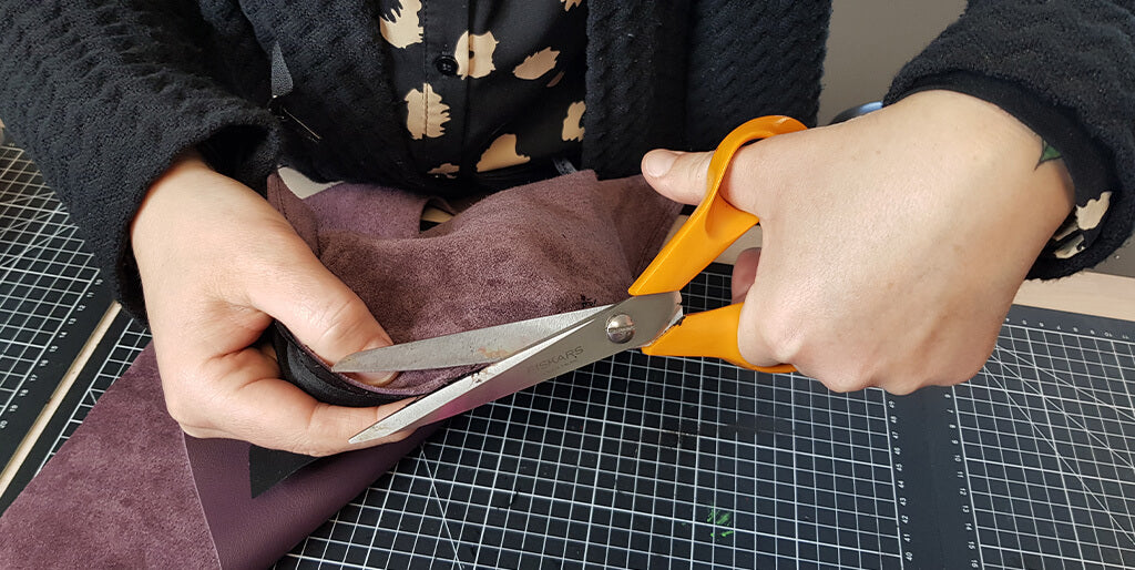 DIY leather pencil case