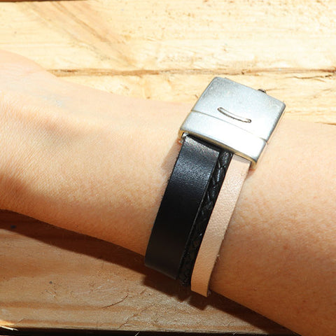 DIY leather jewelry