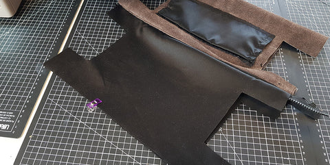 Trousse toilette cuir DIY