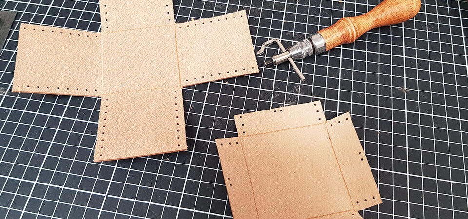 DIY leather gift