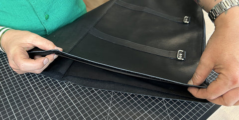 leather travel bag tutorial