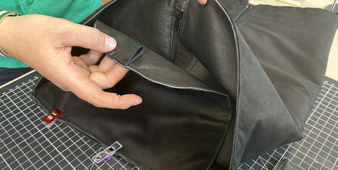leather travel bag tutorial