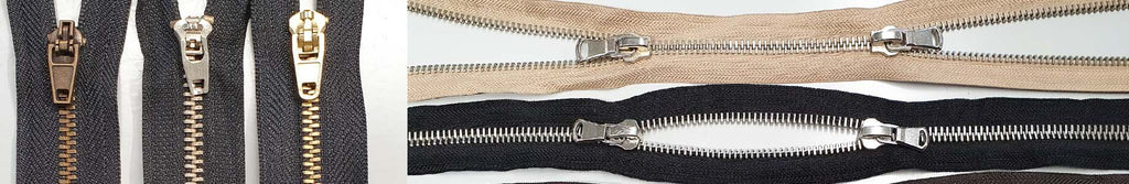 metal zipper