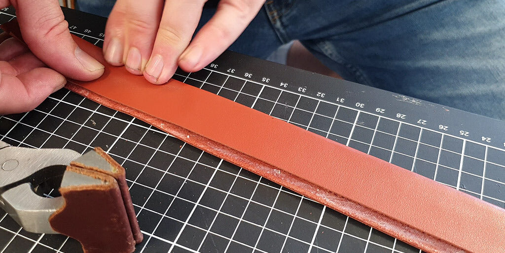 manufacturing leather straps