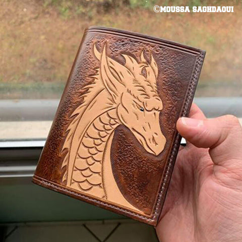 leather embossing work
