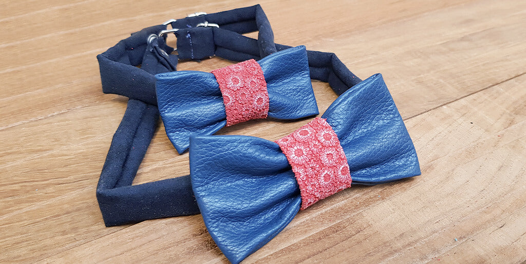 leather bow tie tutorial