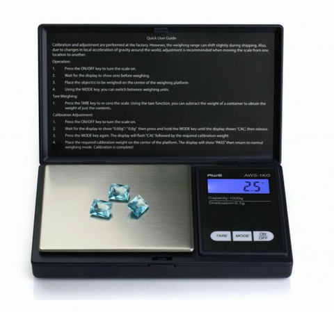 TINYSOME Digital Gram Scale with LCD Blue Backlight Dispaly 200g/0.01g  Pocket Scale Pink