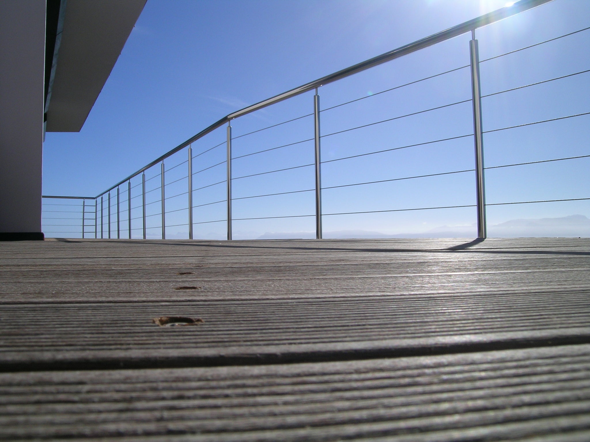 Stainless Steel Balustrade with Cable