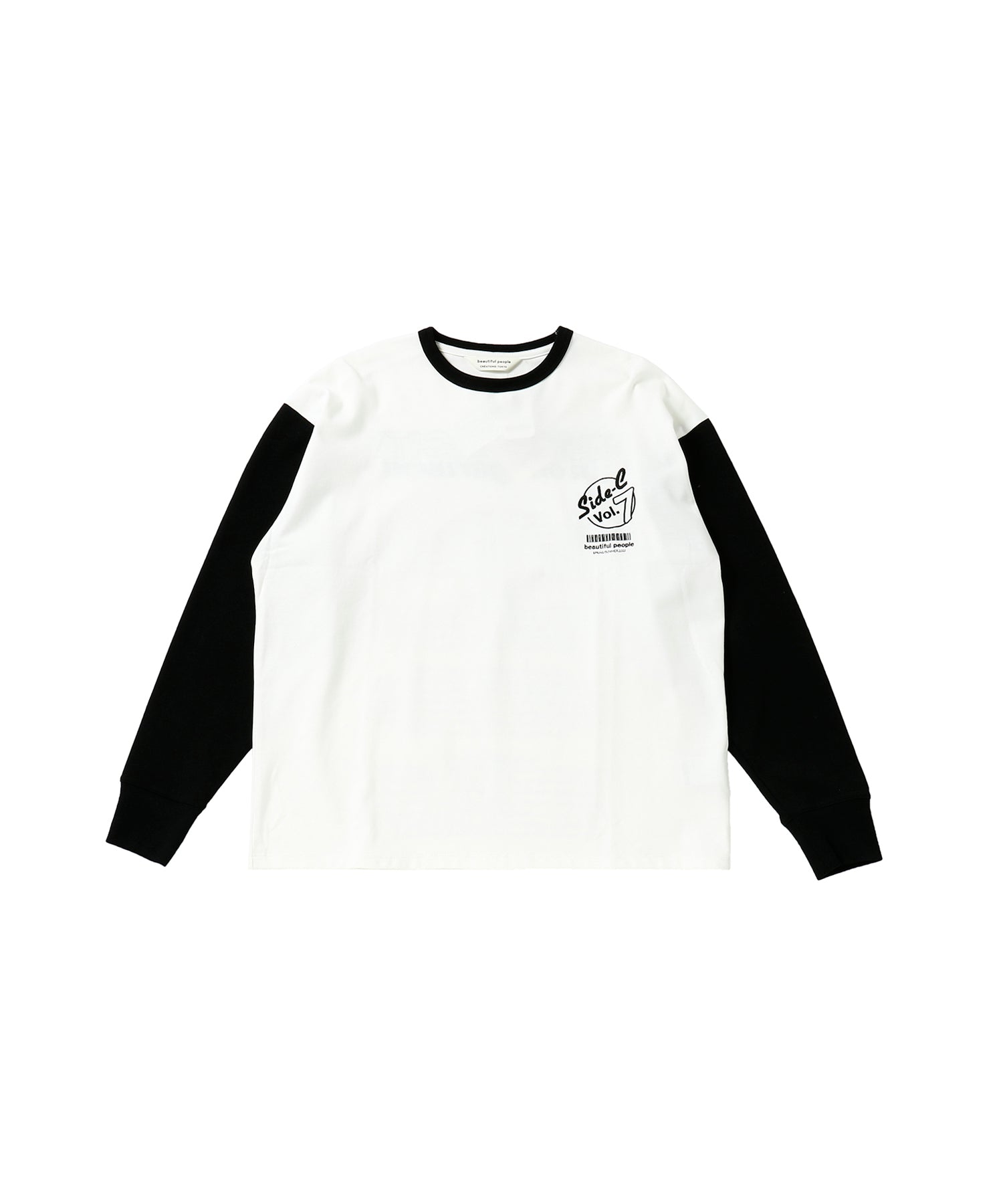 Dweller Boat Neck L/S Tee Cotton Jersey Border - nonnative (ノン 