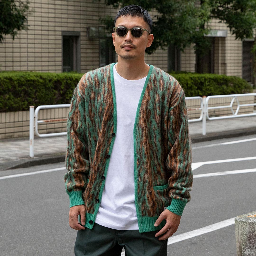 SGZ様専用wackomaria Leopard Mohair Cardigan トップス カーディガン