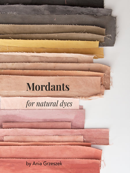 Mordants for natural dyeing - eBook