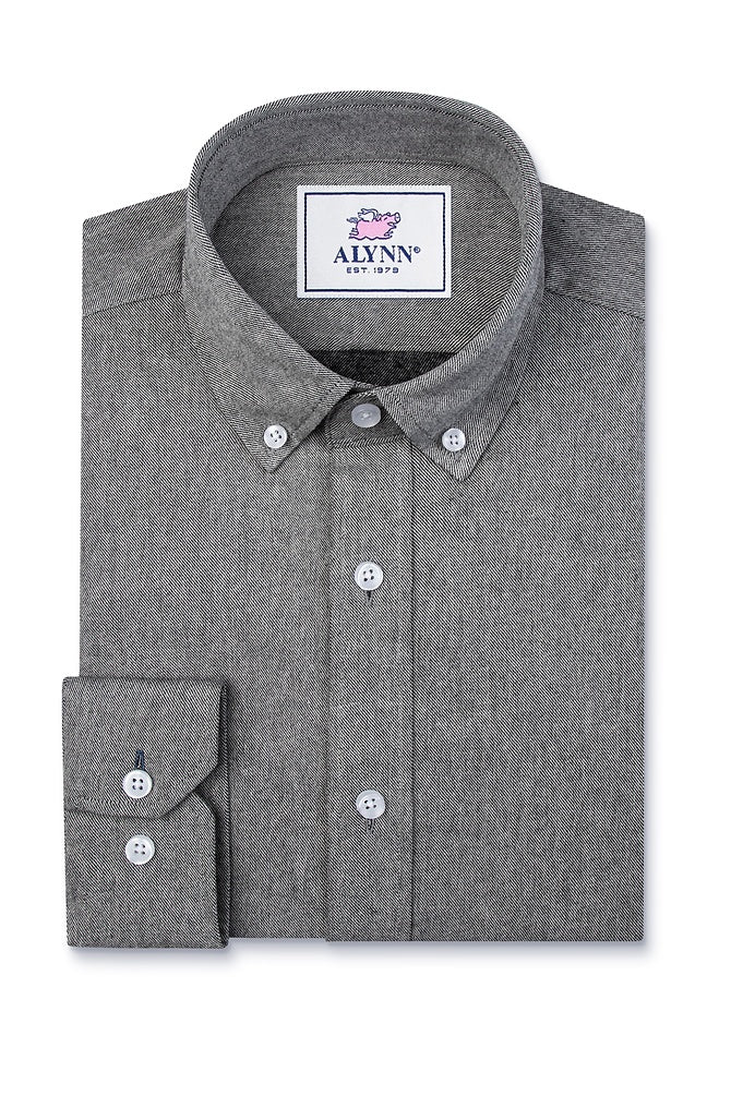 Image of Caden black cotton Business Casual Shirt