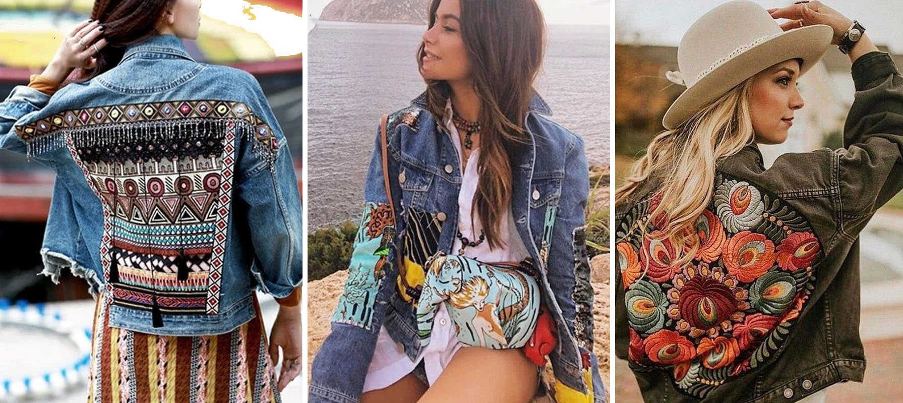 The denim jacket, for a casual look