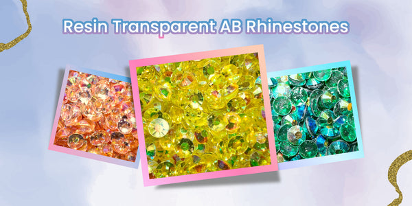 Resin Transparent AB Rhinestones