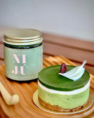 Matcha Rare Cheesecake | SilianCakery.ca