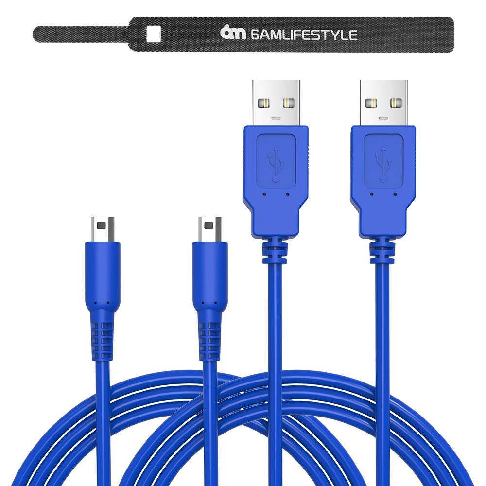 5 in 1 USB Charger Cable for Nintendo DS Lite/Wii U/New 3DS (XL/LL), 3 –  6amgame