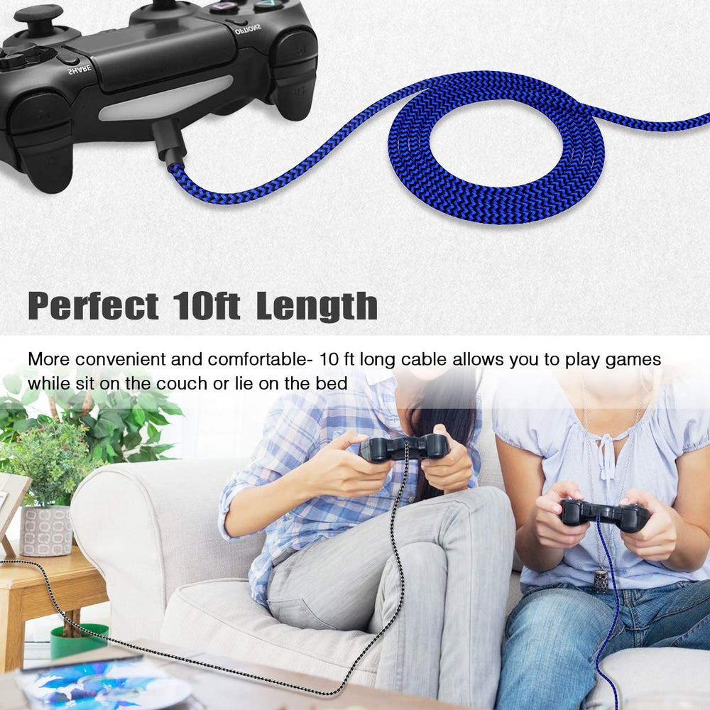 2 Pack PS4 Controller Charging Cable – 6amgame