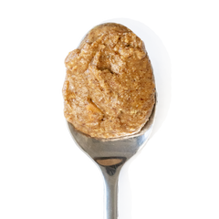 Pistachio Crunch on a spoon