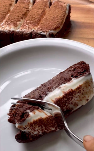 Tiramisu Layer Cake - Recipe by Alpine Ella