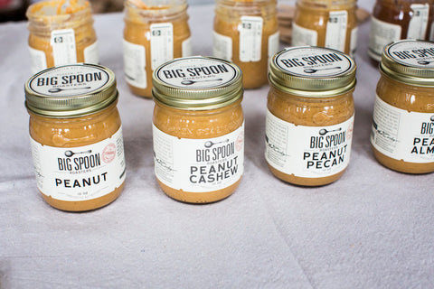 jars of big spoon nut butter