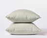 Crinkled Percale Pillowcases made with GOTS organic certified cotton