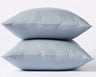 Crinkled Percale Pillowcases made with GOTS organic certified cotton