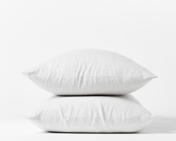 Organic Relaxed Linen Pillowcases by Coyuchi - Organic Linen Pillowcases