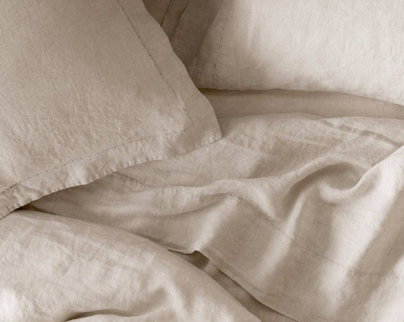 Organic Relaxed Linen Pillowcases by Coyuchi - Organic Linen Pillowcases