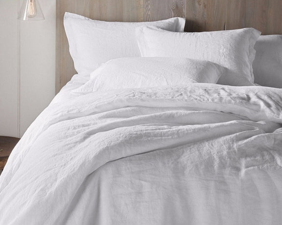 Coyuchi Organic Relaxed Linen Duvet Cover - relaxed linen duvet covers in Canada