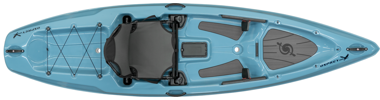 A top view of the Hurricane Osprey in Slate