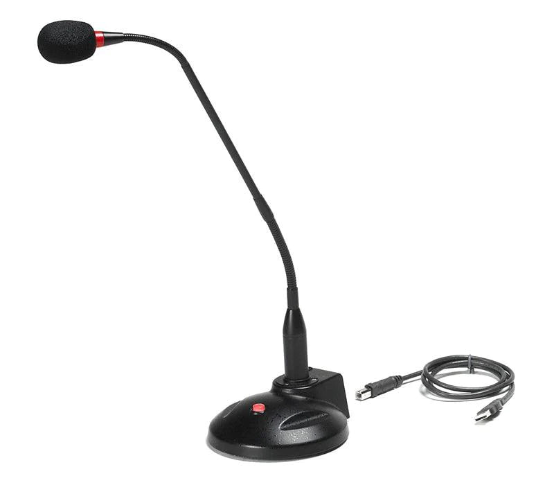 Sound Tech GN-USB-2 18 Inch Gooseneck Stereo Microphone