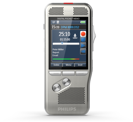 Philips PocketMemo Voice Recorder DPM8000