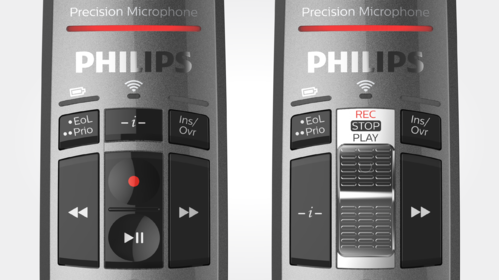 philips speechmike air Intuitive Controls