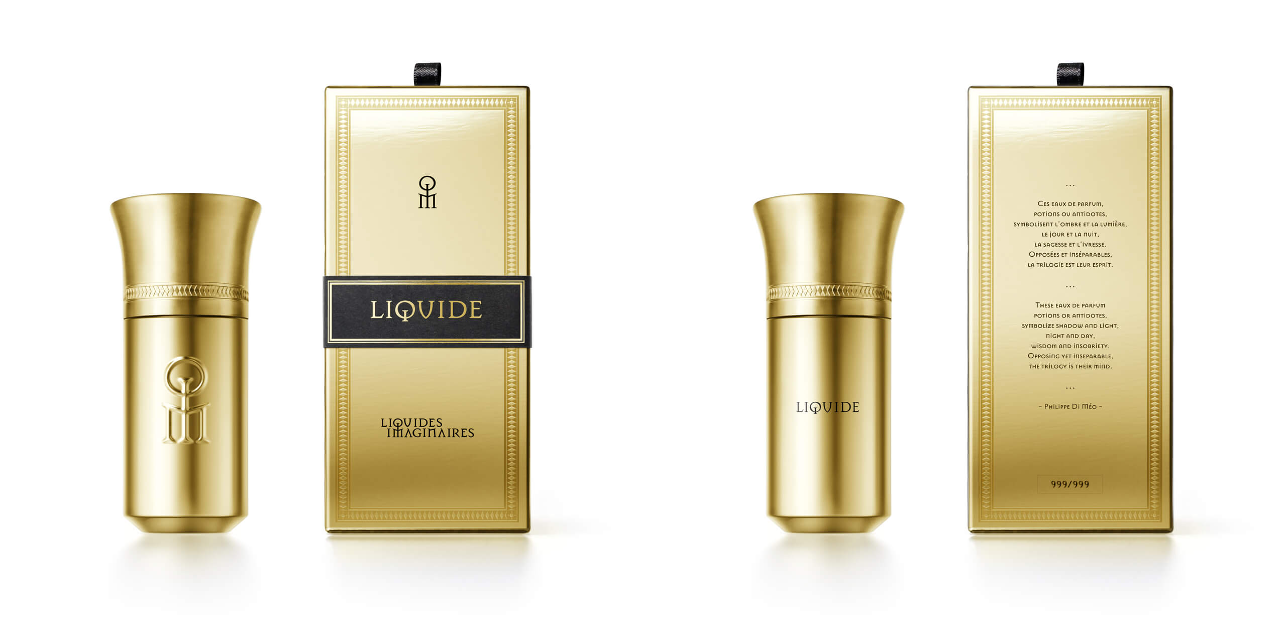 神々しく輝く金色の限定ボトル LIQUID GOLD Limited Edition 2022