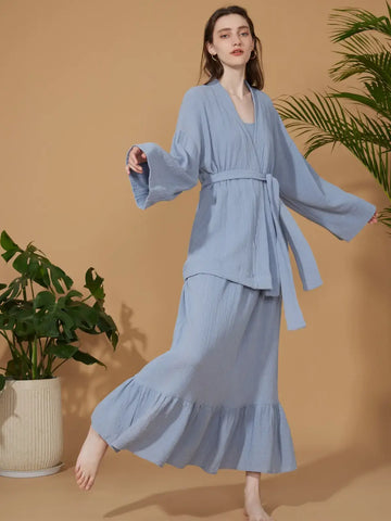 female bathrobe