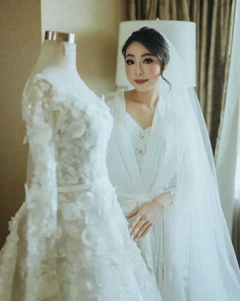 wedding robes for bridal party