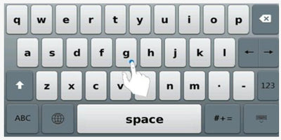 iE10 ekg machine gesture operation digital keyboard