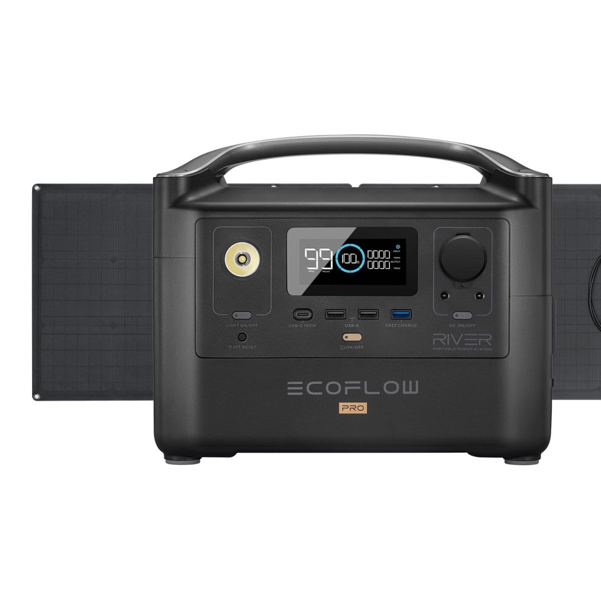 EcoFlow RIVER Pro Power Station + x1 160W Solar Panel