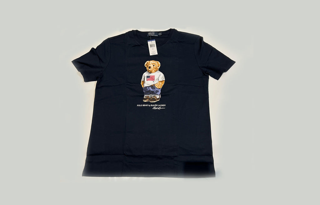 Ralph Lauren USA Polo Bear T-shirt - Color Black – Welderfire