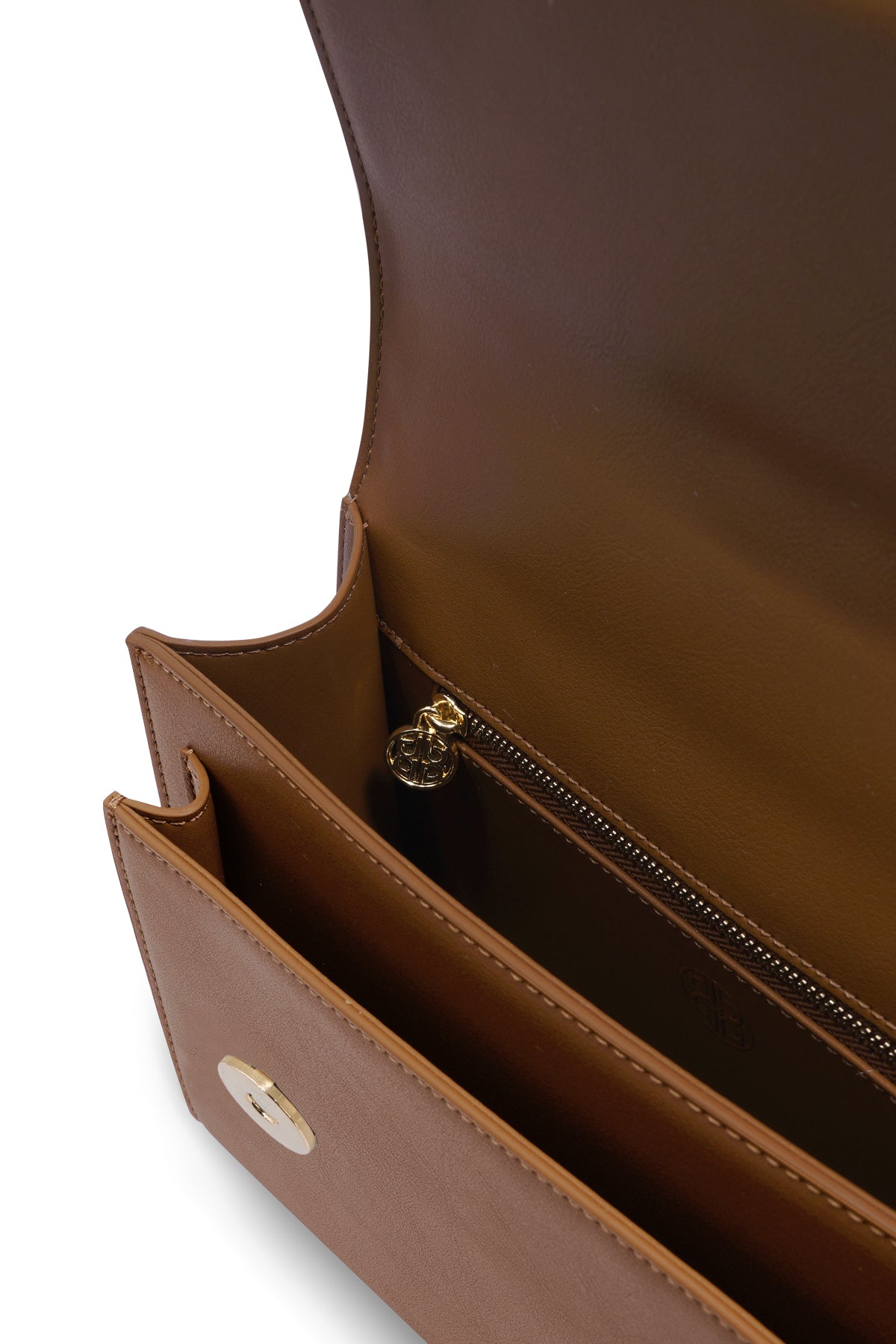 Emily Flap Bag - Brown