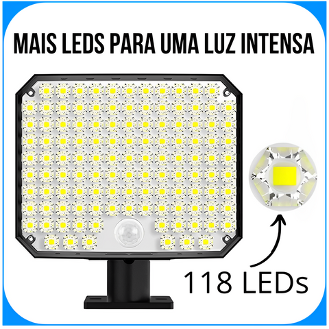 Combo de Iluminação Solar Ecoprime