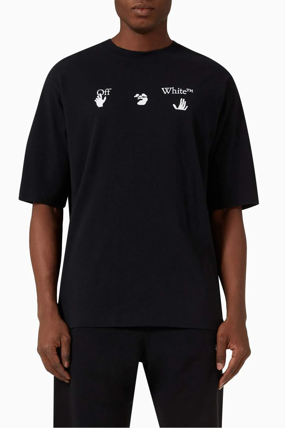 Louis Vuitton black LV-Debossed T-Shirt