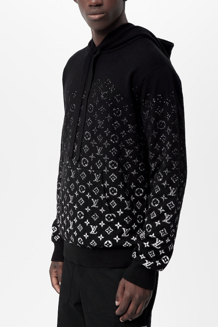 Louis Vuitton Embossed LV Cashmere Crewneck