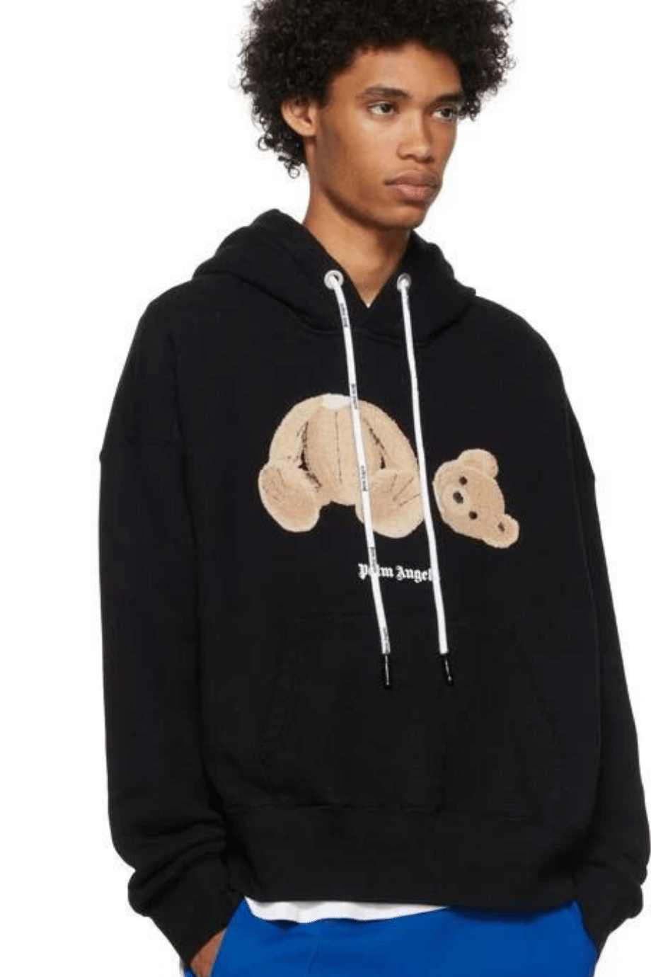 PALM ANGELS Black Bear Hoodie | ARABIA LUXURY