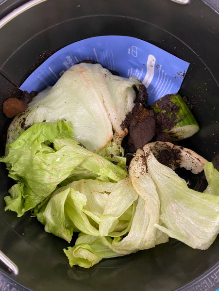 An image of Cabinet Medicine Pouch and food waste in lomi